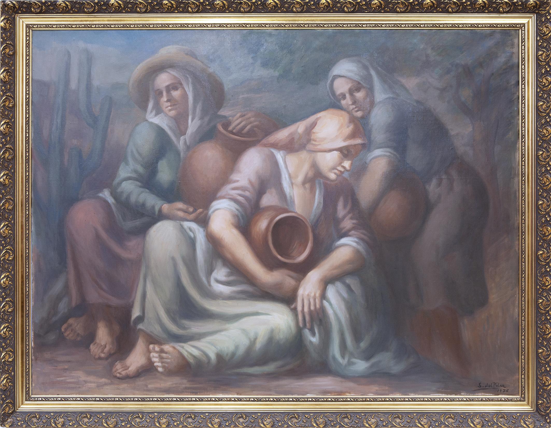 MUEJERES CON CÁNTAROS (1976)