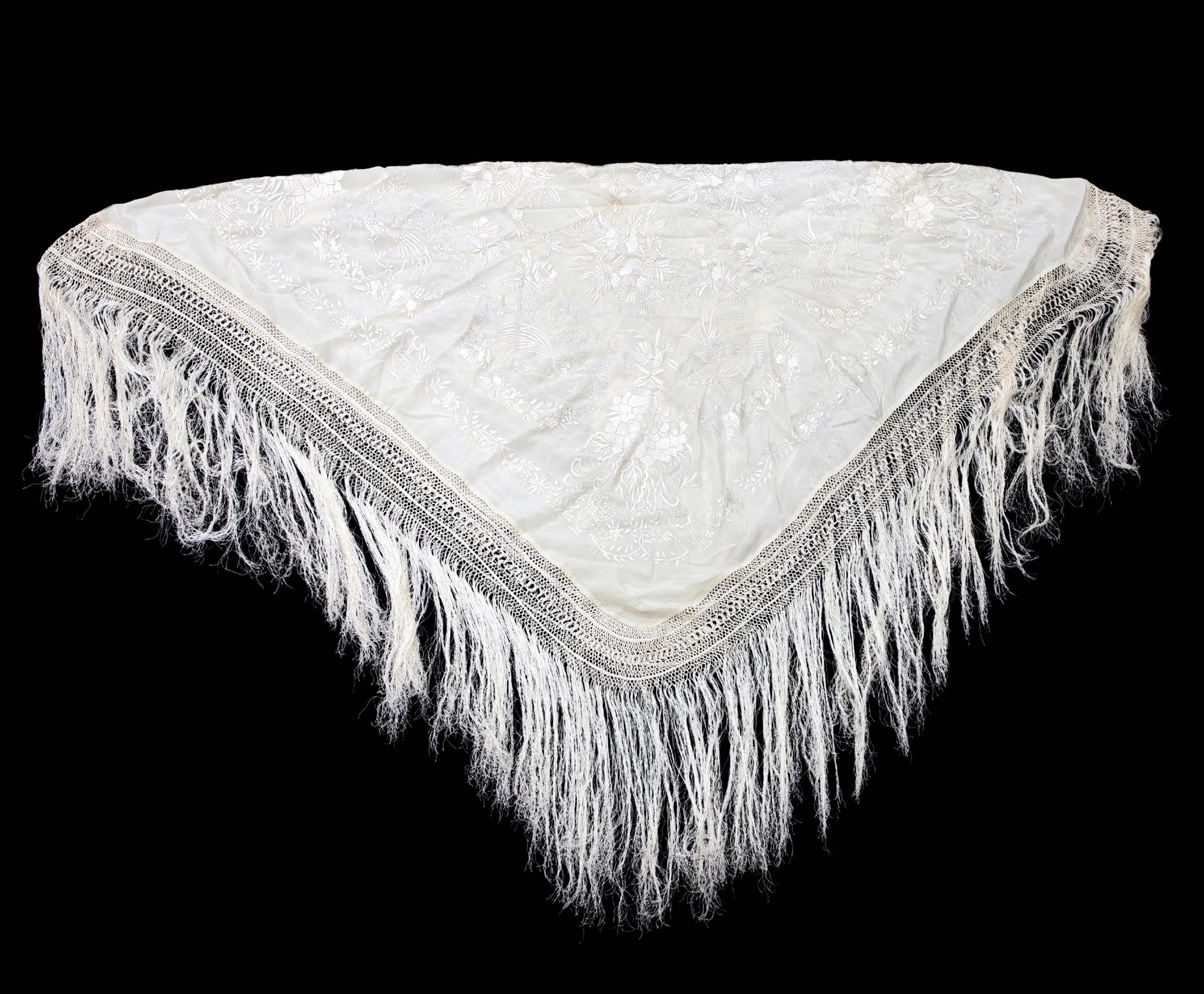 MANTÓN DE MANILA ANTIGUO 