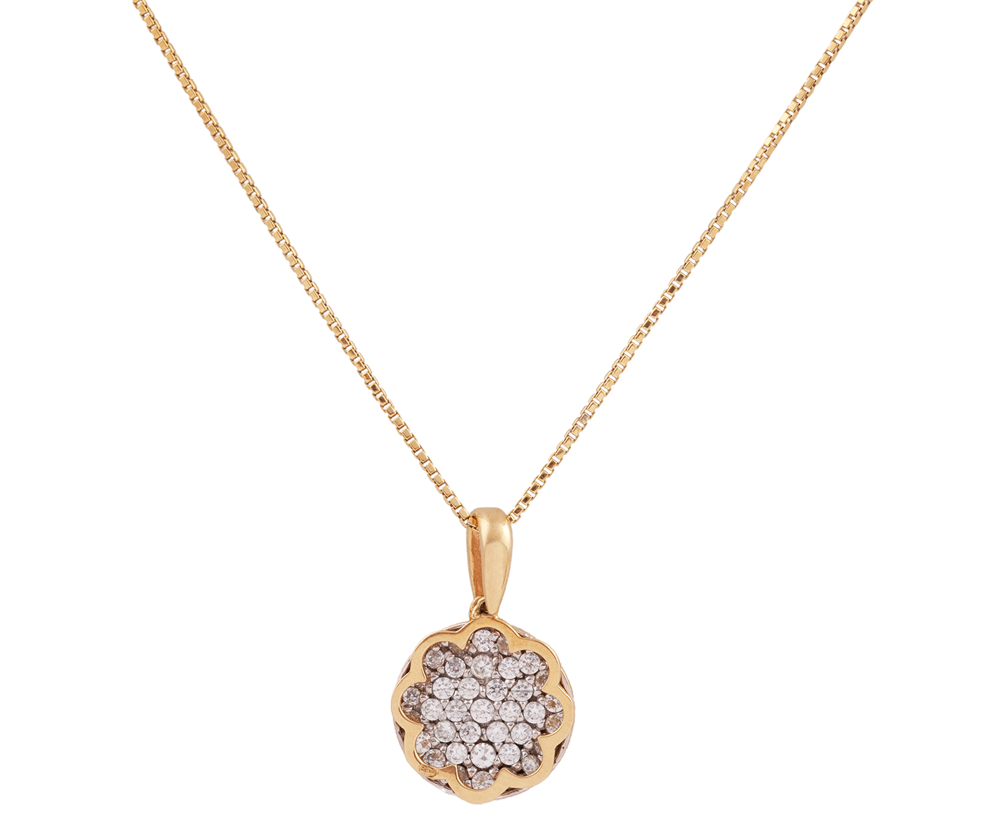 Colgante con cadena