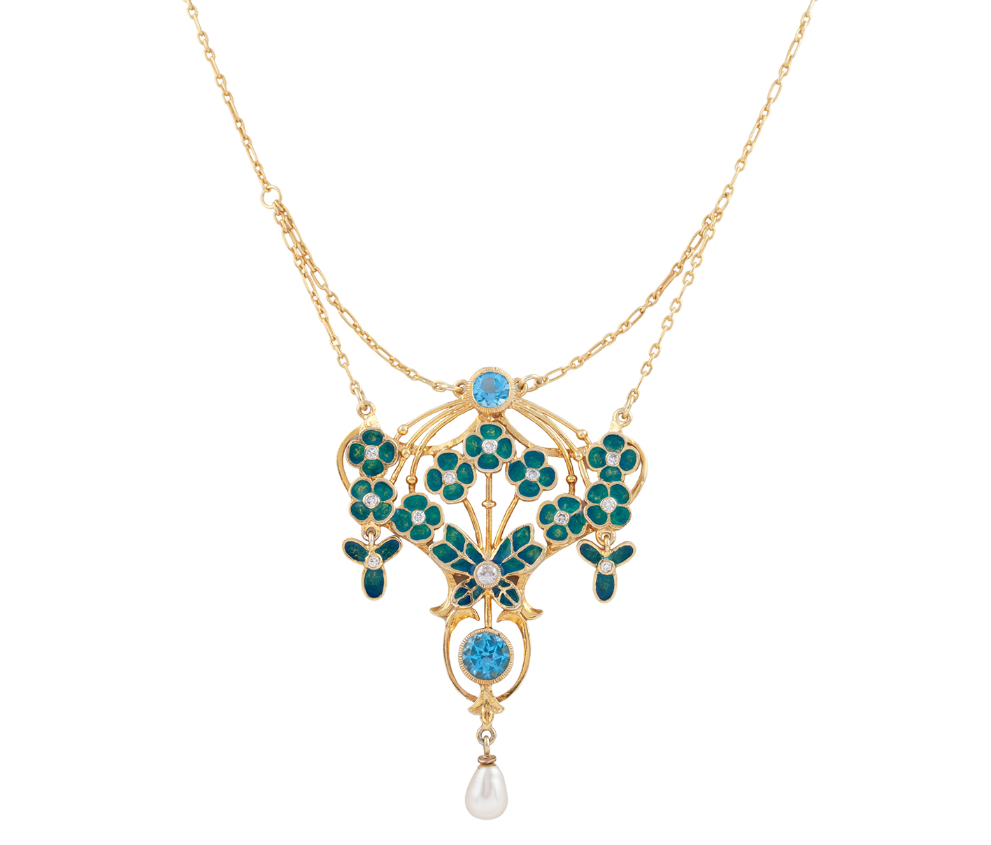 Colgante con cadena