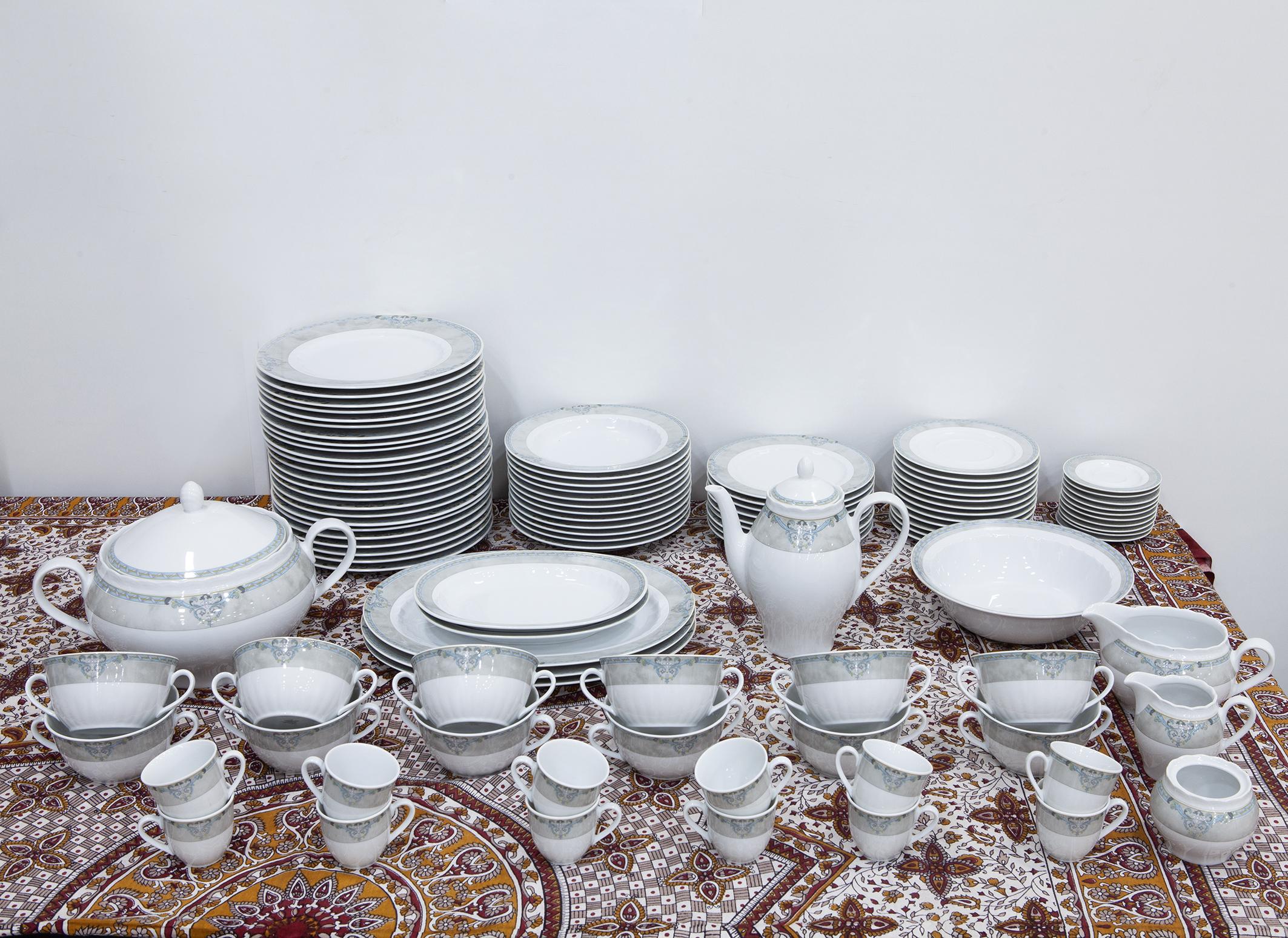 VAJILLA EN PORCELANA ALEMANA WINTERLING