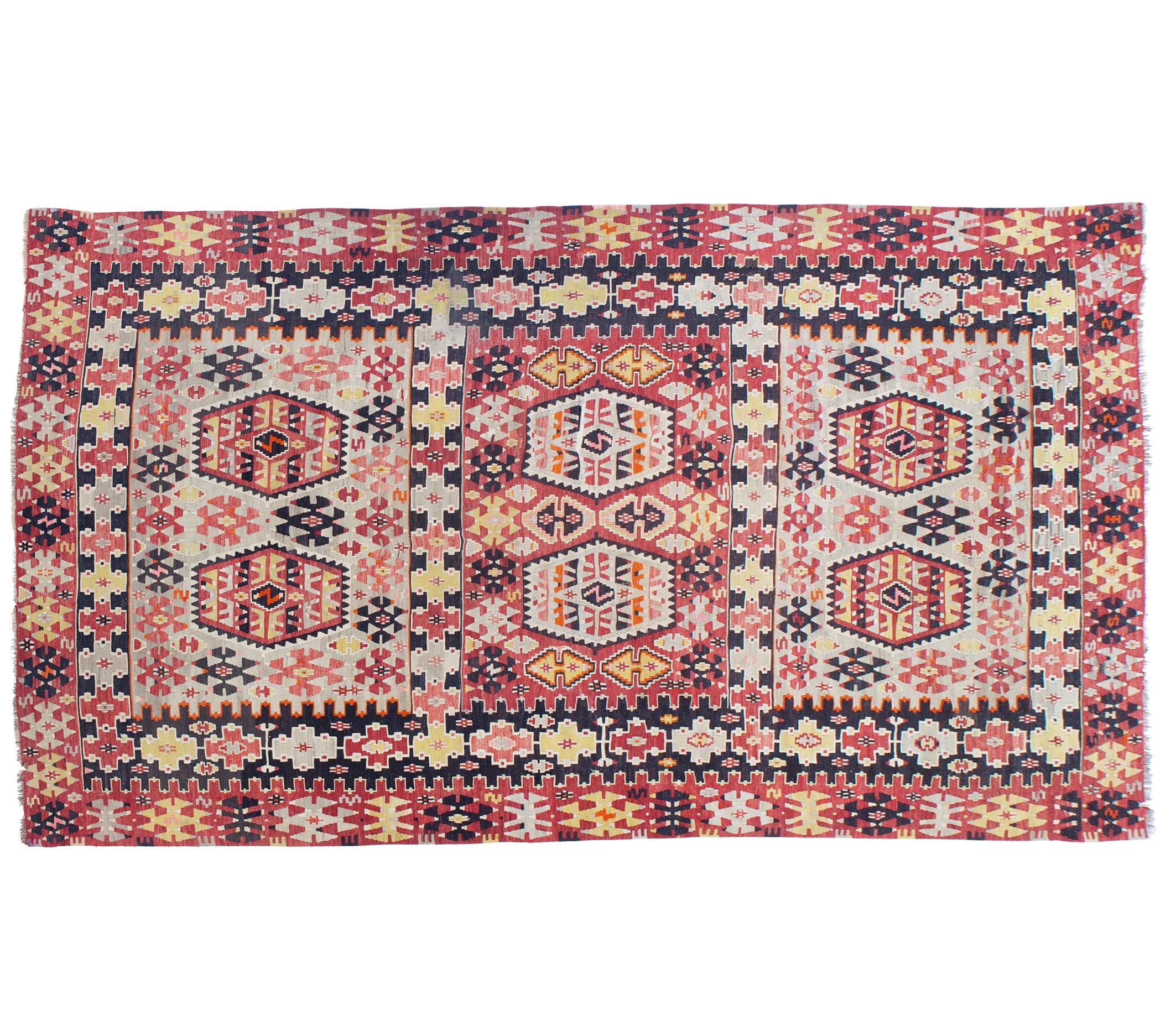 GRAN KILIM TURCO, DENIZLI (S. XX)