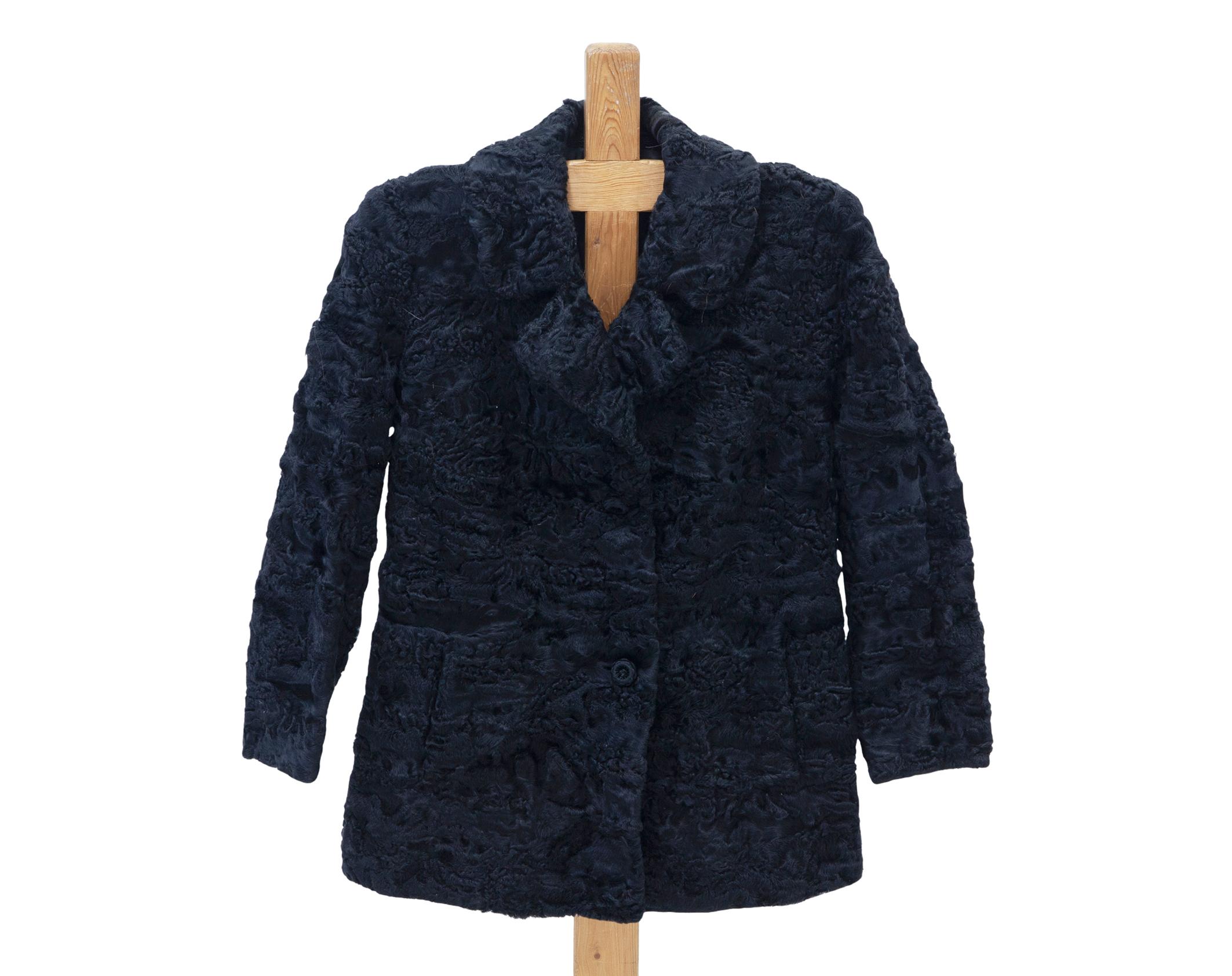 CHAQUETA EN PIEL DE ASTRACÁN