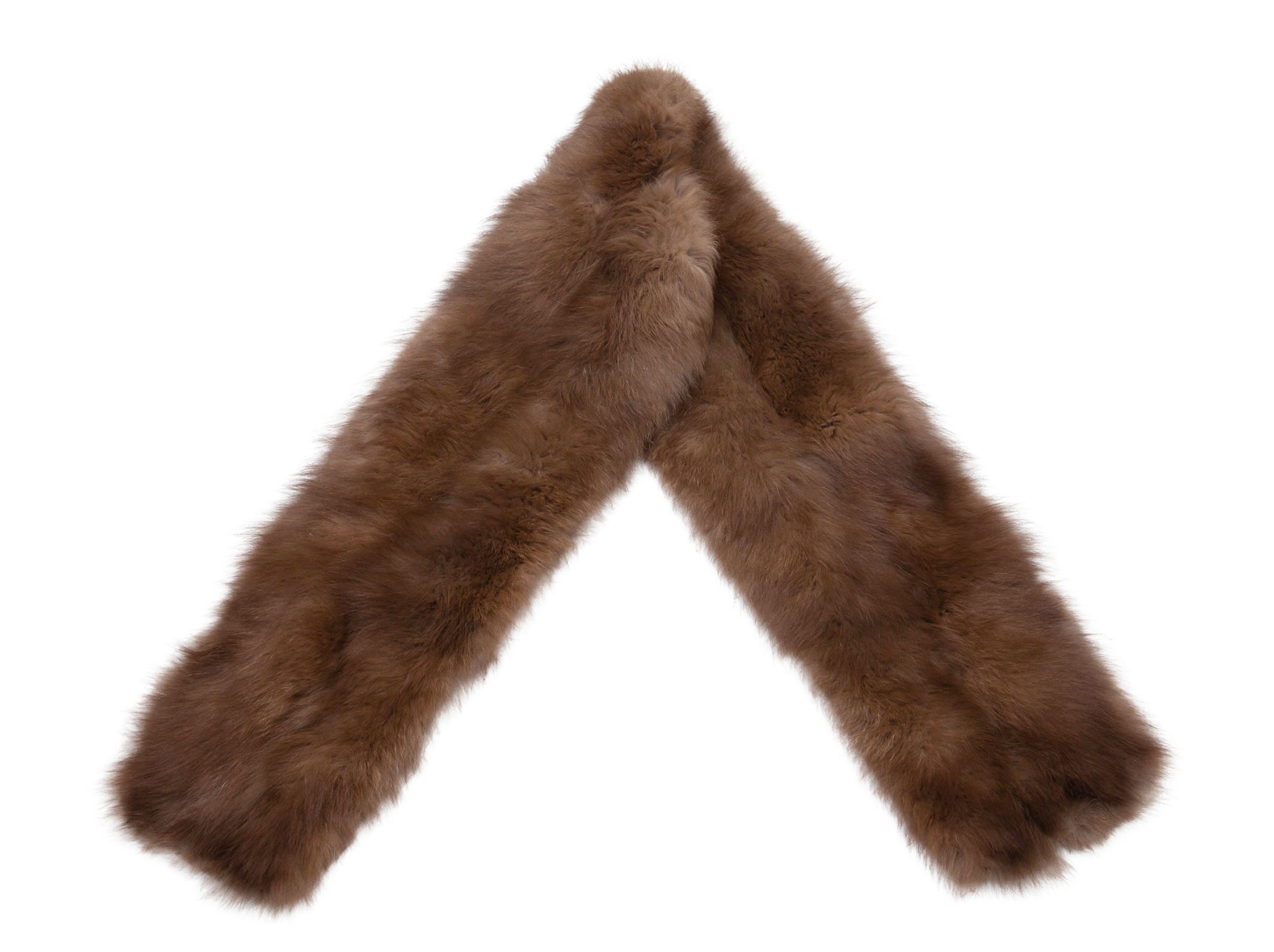 ESTOLA EN PIEL DE ZORRO CON FORRO