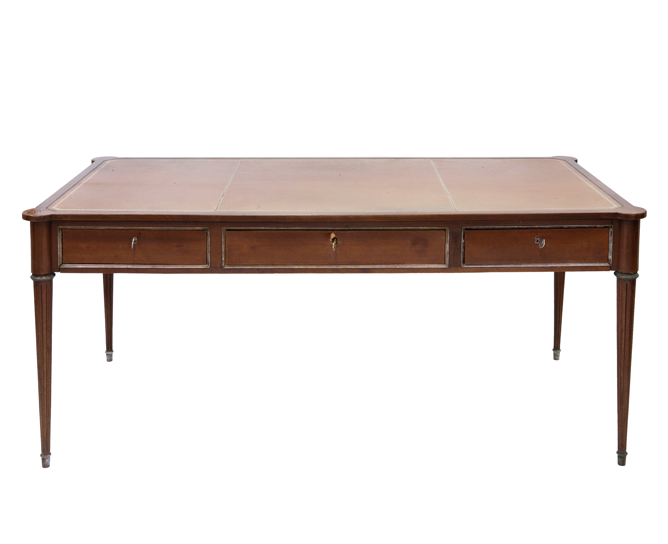 MESA DE DESPACHO EN MADERA DE NOGAL