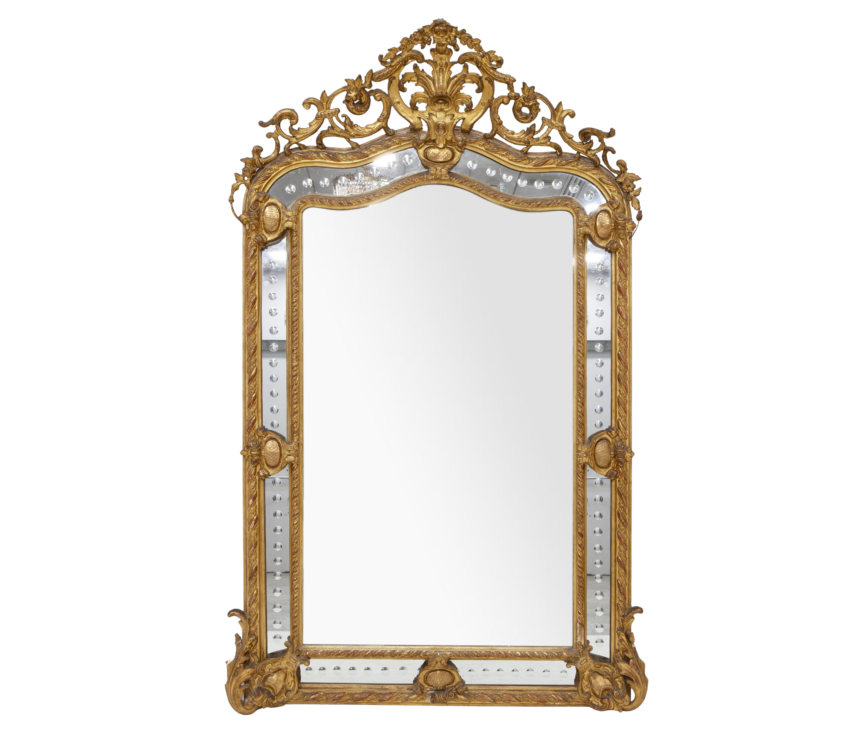 GRAN ESPEJO DE PARED, LUIS XVI (S. XIX)