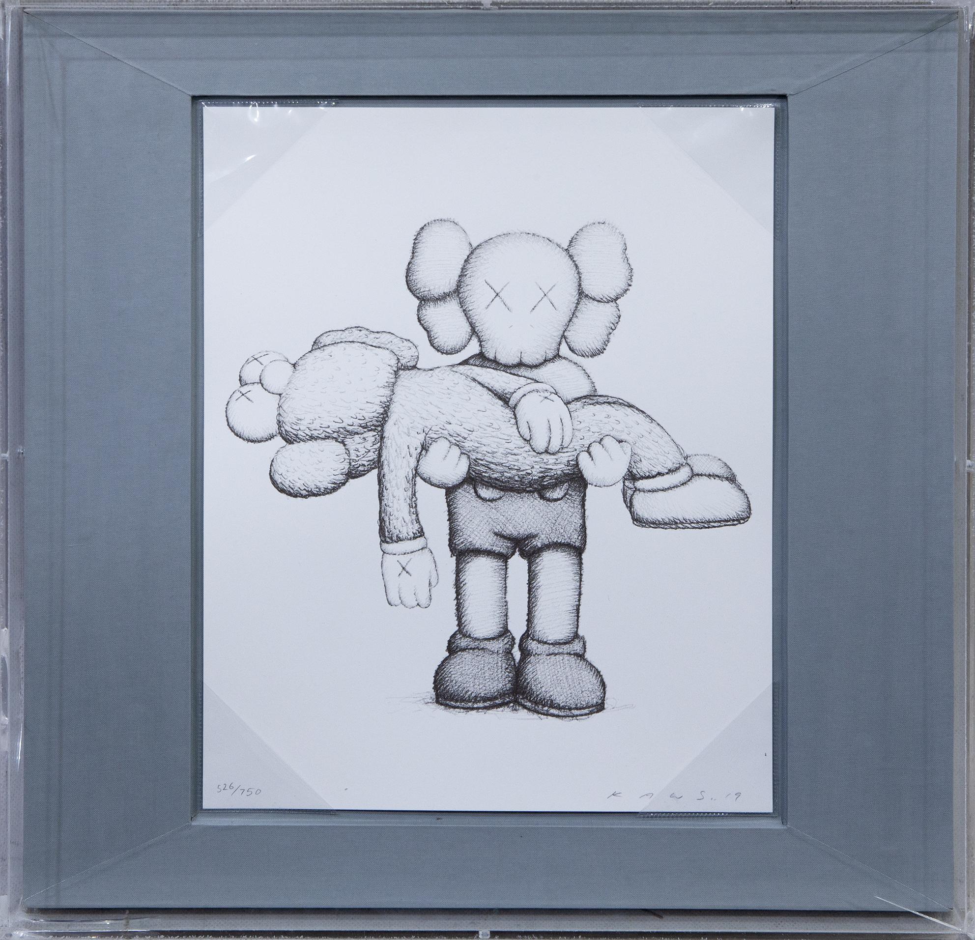 SERIGRAFÍA FIRMADA  A MANO "GONE" (2019)