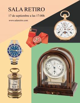 SUBASTA MONOGRÁFICA DE RELOJES