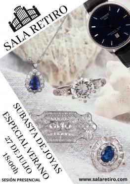 SUBASTA JOYAS 27 JULIO 2021