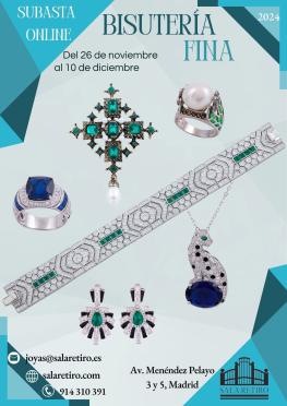 Subasta Online de Bitutería Fina, del 26 de noviembre al 10 de diciembre, 2024