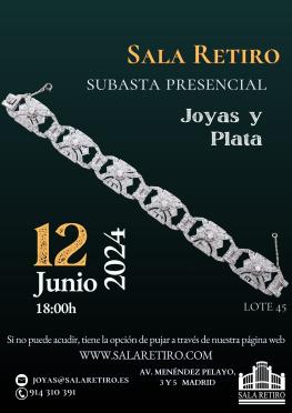 SUBASTAS DE JOYAS Y PLATA 12 JUNIO 2024