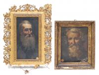 ESCUELA ESPAÑOLA DEL SIGLO XIX-XX, Retratos de hombres.