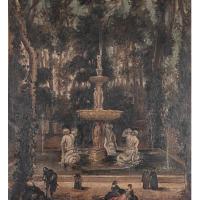 ESCUELA CATALANA, SIGLO XX. "Jardín".