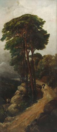 RAMÓN MARTÍ ALSINA (1826-1894). "PAISAJE", C. 1885-1890.