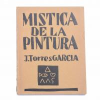JOAQUÍN TORRES GARCÍA (1874-1949). "MÍSTICA DE LA PINTURA",