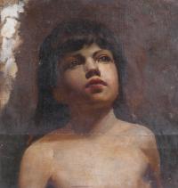 SIMÓ GÓMEZ POLO (1845-1880). "NIÑA".