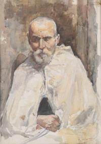 RICARDO ANCKERMANN (1842-1907). "FIGURA MASCULINA".