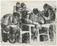 JOAN GRANADOS LLIMONA (1931). "FIGURAS", 1977.