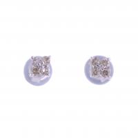 PENDIENTES INFANTILES CON DIAMANTES.