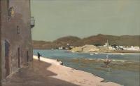 RAFAEL DURANCAMPS (1891-1979). "EL PIANC" de Cadaqués.