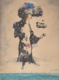 MODEST CUIXART i TÀPIES (1925-2007). "DONA I ROQUES DE MA