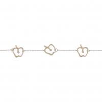 PULSERA "GOLD APPLE".