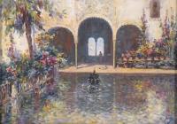 ANTONIO AGUILAR (1871-1931). "ALHAMBRA".