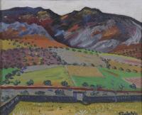 RAFAEL ZABALETA FUENTES (196-1960). "PAISAJE".