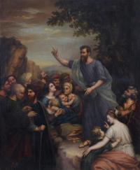 ANTONI FERRAN Y SATAYOL (1786-1857). "SAN PABLO PREDICANDO