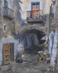 JOAN VILA PUIG (1892-1963). "CALLEJÓN".