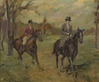 RAFAEL ESTRANY Y ROS (1884-1958). "CABALLOS".