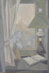 ESCUELA CATALANA, SIGLO XX. "INTERIOR", 1967.