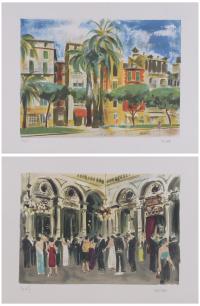 ANTONI VIVES FIERRO (1940). Conjunto de 2 litografías.