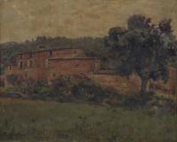 MIQUEL GISPERT VILA (1899-?). "MASIA DEL PASCOL", Caldes d