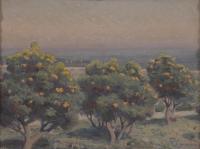 DIONÍS BAIXERAS (1862-1943). "Naranjos".