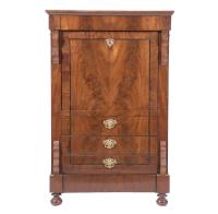 Bureau abattant estilo Imperio tardío, probablemente vienés