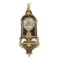 RELOJ PENDULE EN CARTEL BOULLE NAPOLEÓN III, CIRCA 1860.