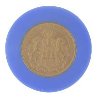 Moneda de 20 marcos en oro, 1913.