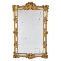Espejo de pared estilo Napoleón III, primera mitad siglo XX