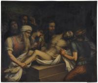 ANTONI FERRAN Y SATAYOL (1786-1857). "Enterramiento de Cri