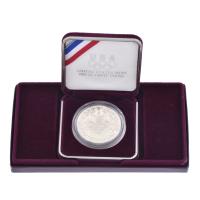 Moneda de un dollar en plata, conmemorativa de las Olimpiad