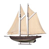 Maqueta de goleta, pps. siglo XX.