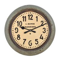 Reloj de estación de doble cara, primera mitad siglo XX.