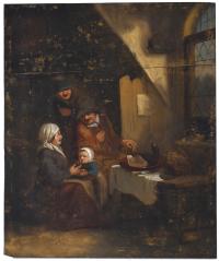 ESCUELA HOLANDESA, SIGLO XVIII. Después de Adriaen Van Osta