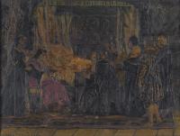 EDUARDO VICENTE (1909-1968). Copia de "Isabel la Católica