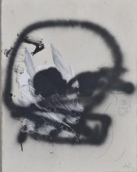 ANTONI TÀPIES (1923-2012). "Cap", 1984.