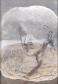 ANNA LENTSCH (1943). "Retrato", 1977.