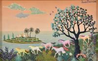 JUAN BORRÁS (1947). "Paisaje".