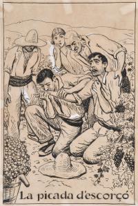 RICARD OPISSO (1880-1966). "La picada d'escorçó", circa 192