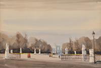 JAVIER VILLALONGA CASAS (XX). "Paisaje".1953.